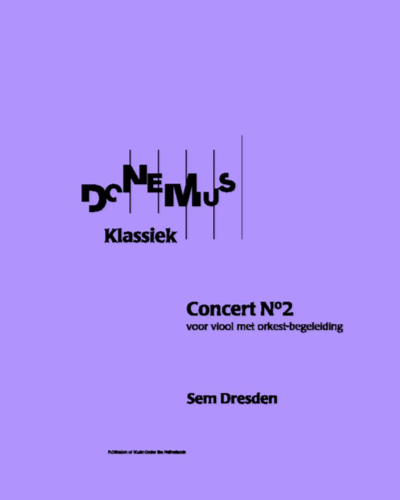Concerto No. 2 — Sem Dresden