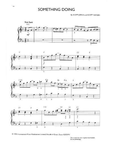 Something Doing — 乔普林