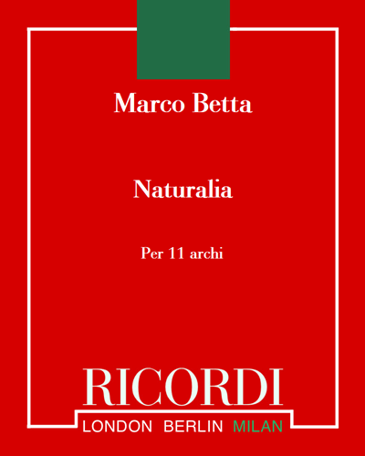 Naturalia — Marco Betta