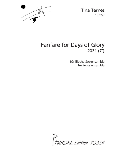 Fanfare for 'Tage des Ruhms' — Tina Ternes