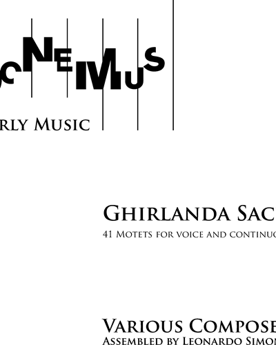 Ghirlanda Sacra — 合集