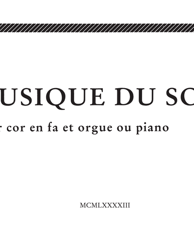 Musique du Soir — 瓦斯克斯