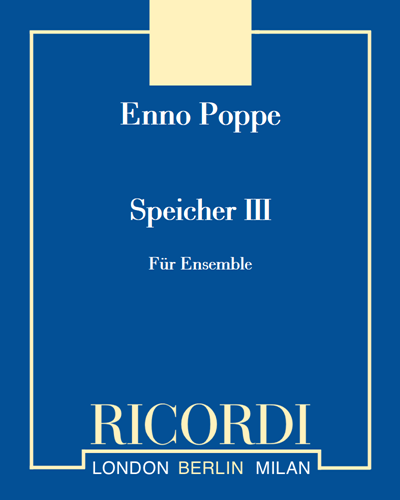 Speicher III — Enno Poppe