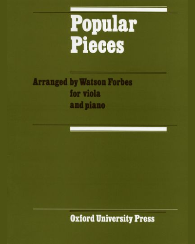 Popular Pieces for Viola — Watson Forbes