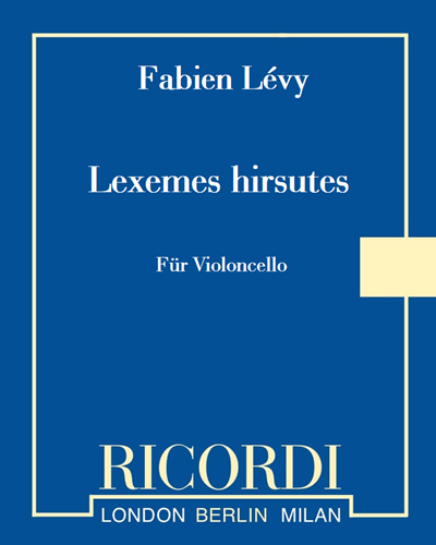 Lexemes hirsutes — Fabien Lévy