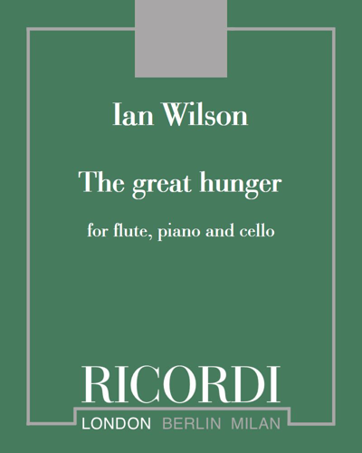 The great hunger — Ian Wilson