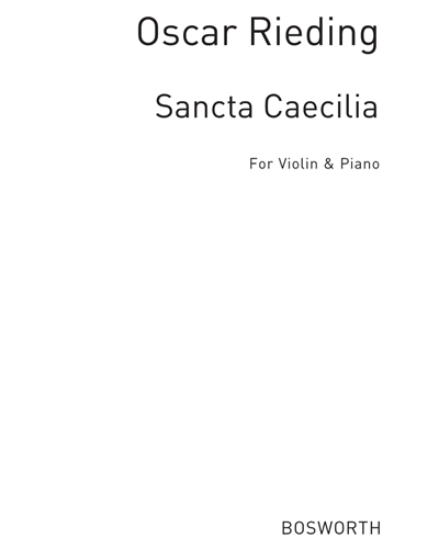 Sancta Caecilia, op. 29 — 里丁