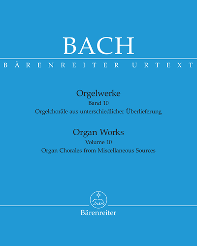 Organ Works, Vol. 10 — Johann Sebastian Bach