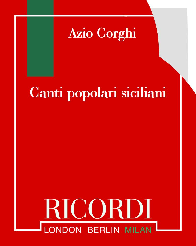 Canti popolari siciliani — Azio Corghi