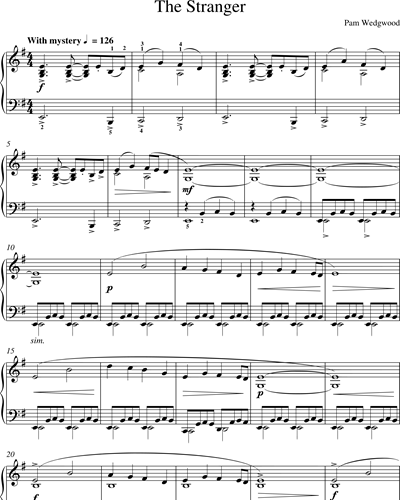 The Stranger (from 'Jazzin' About') — Pam Wedgwood