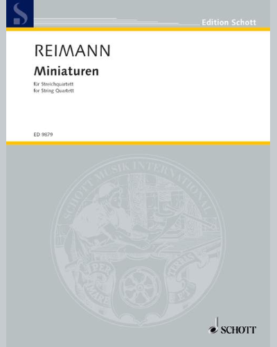 Miniatures — Aribert Reimann