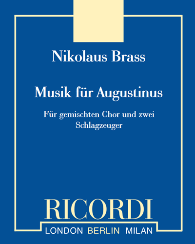 Musik für Augustinus — Nikolaus Brass
