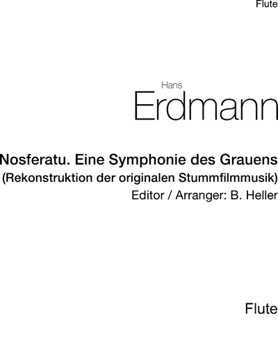 Nosferatu. Eine Symphonie des Grauens — Hans Erdmann