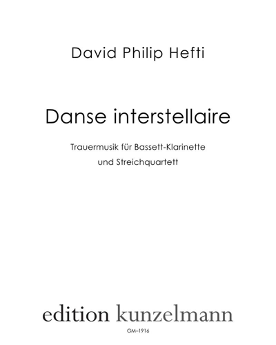 Danse Interstellaire — David Philip Hefti