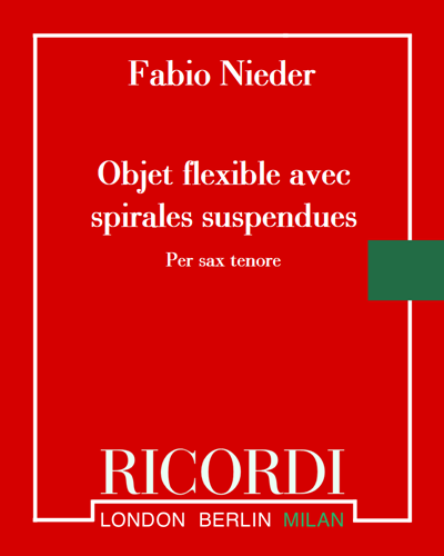 Objet flexible avec spirales suspendues — Fabio Nieder