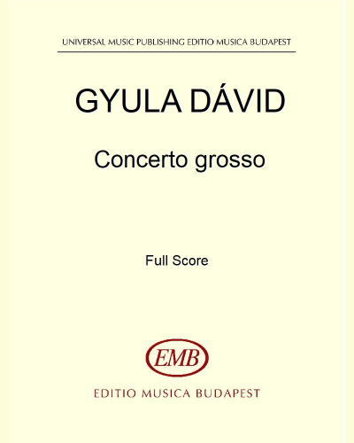 Concerto Grosso — Gyula Dávid