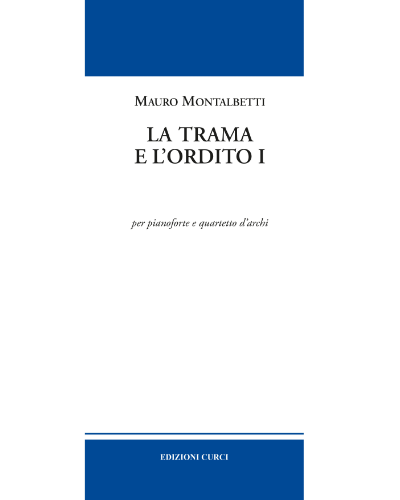 La trama e l’ordito I — Mauro Montalbetti
