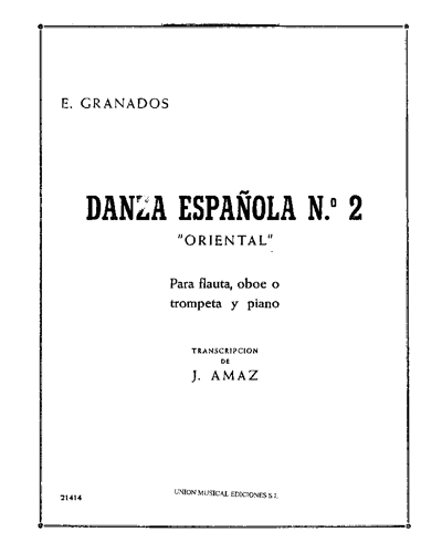 Danza Española no. 2 — Enrique Granados