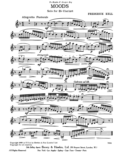 Moods — Frederick Kell
