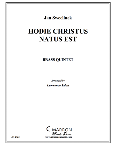 Hodie Christus Natus Est — Jan Pieterszoon Sweelinck