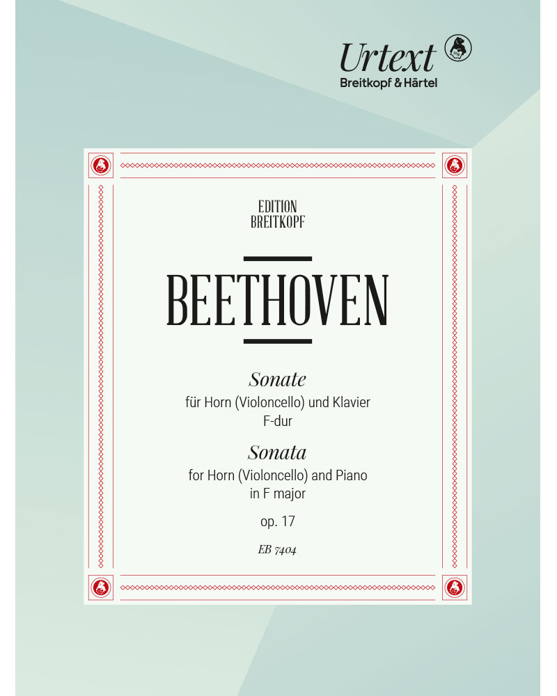 Sonata in F major, op. 17 — 贝多芬