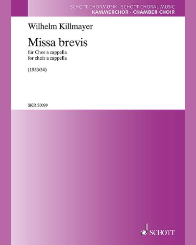 Missa brevis — Wilhelm Killmayer