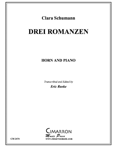 Three Romances, op. 21 — 克拉拉·舒曼