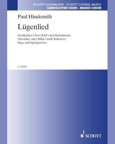 Lügenlied — 欣德米特