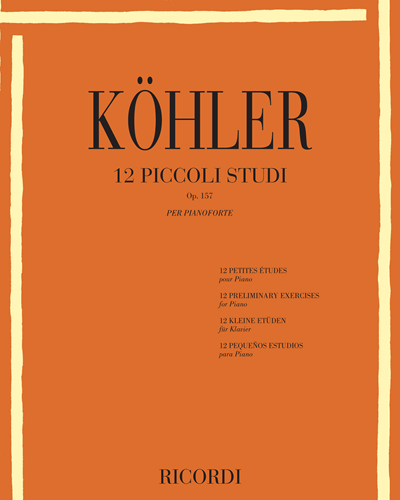 12 Piccoli studi Op. 157 — 科勒
