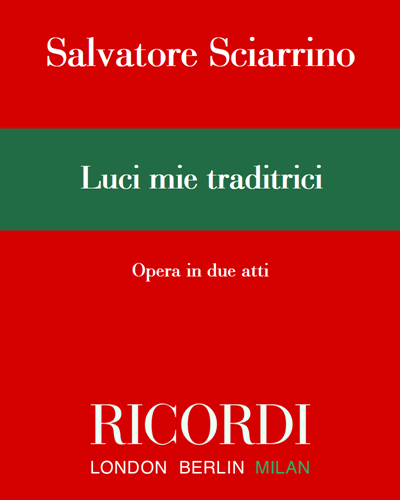 Luci mie traditrici (The killing flower) — Salvatore Sciarrino