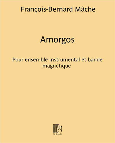 Amorgos — François-Bernard Mâche