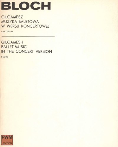 Gilgamesh — Augustyn Bloch