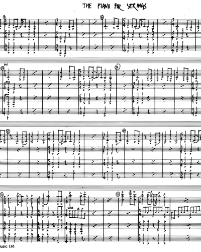 The Piano for Strings — 尼曼