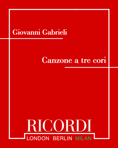 Canzone a Tre Cori — 马代尔纳