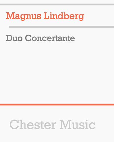 Duo Concertante — Magnus Lindberg