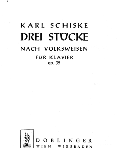 Three Pieces after Folk Tunes — Karl Schiske