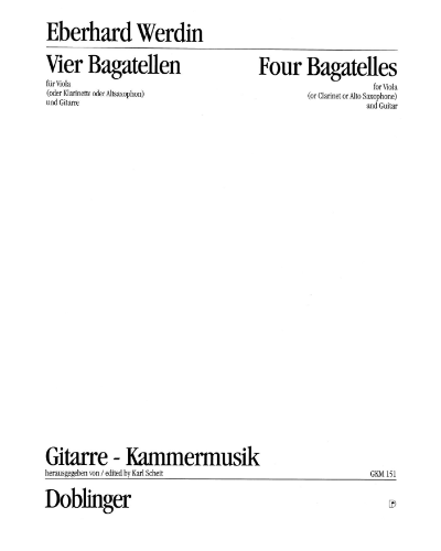 Four Bagatelles — Eberhard Werdin