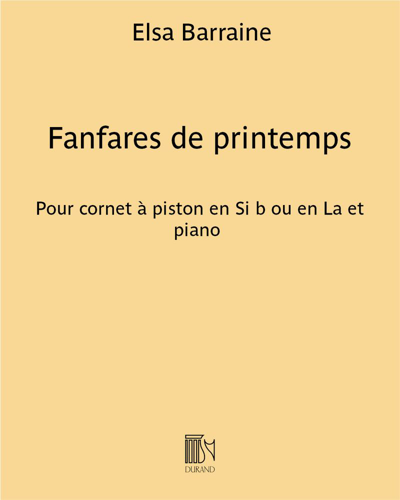 Fanfares de printemps — Elsa Barraine