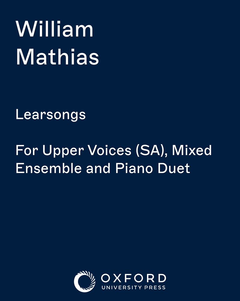 Learsongs — William Mathias