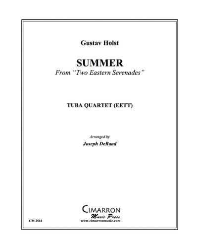 Summer (from 'Two Eastern Pictures') — Gustav Holst