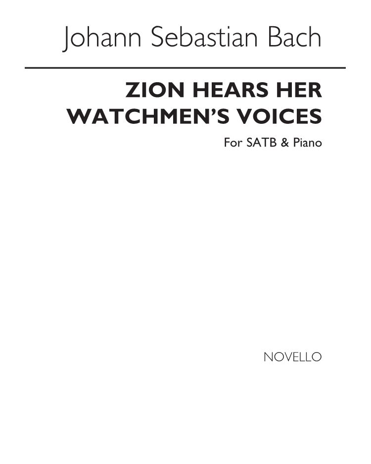 Zion hears her watchmen's voices — 巴赫