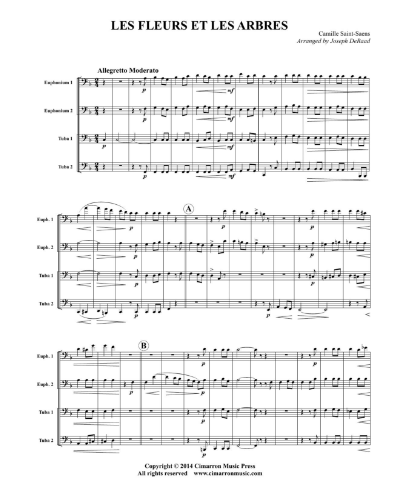 Les fleurs et les arbres — Camille Saint-Saëns