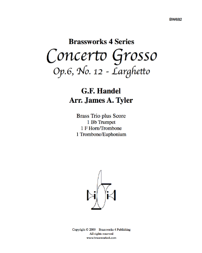 Concerto Grosso, op. 6, No. 12 - Larghetto — 亨德尔