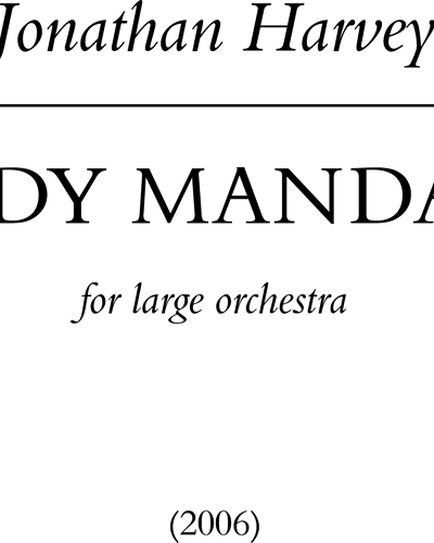 Body Mandala — 乔纳森·哈维
