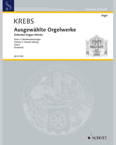 Selected Organ Works — Johann Ludwig Krebs