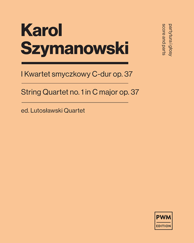 String Quartet no. 1 in C major op. 37 — 希曼诺夫斯基