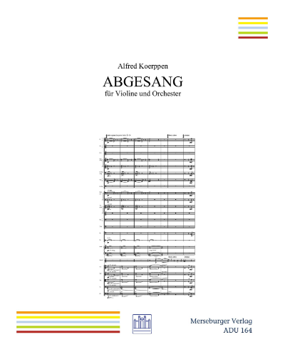 Abgesang — Alfred Koerppen