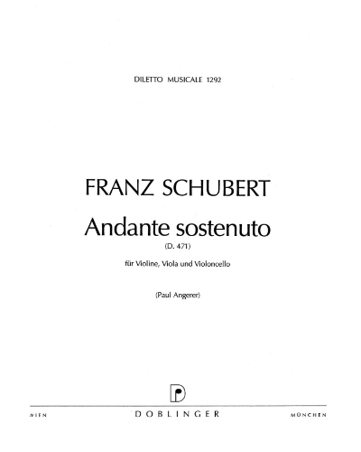 Andante Sostenuto, D 471 — 舒伯特