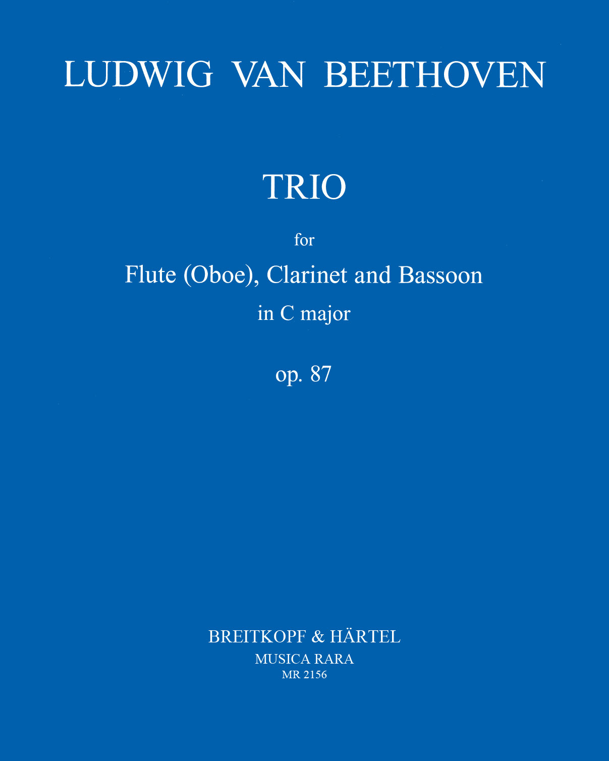 Trio C-Dur, op. 87 — 贝多芬