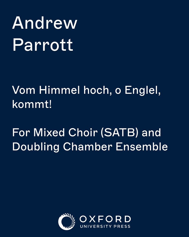Vom Himmel hoch, o Englel, kommt! — Andrew Parrott